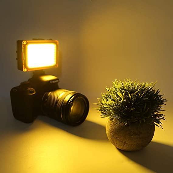 Luz led para câmera de vídeo - Moryanaa