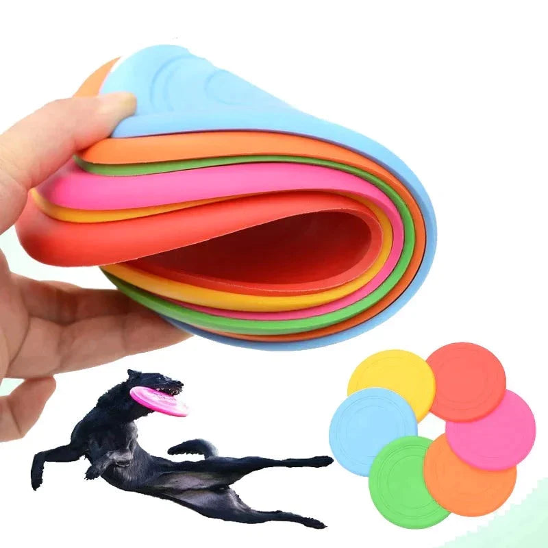Disco de silicone - brinquedo para pet - Moryanaa