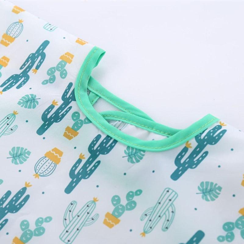 Avental de manga comprida para bebês - Moryanaa